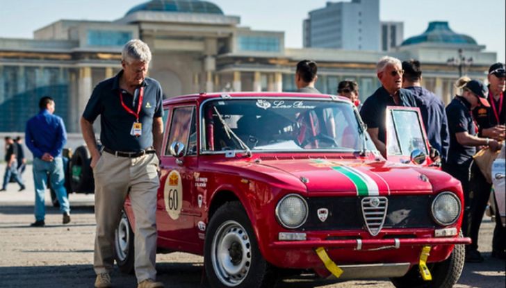 Nuova Alfa Giulia festeggia le Alfa storiche della Pechino-Parigi - Foto 2 di 6
