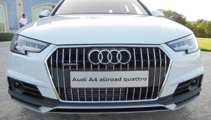 Nuova Audi A4 allroad quattro calandra