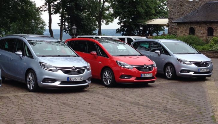 Nuova Zafira 2016