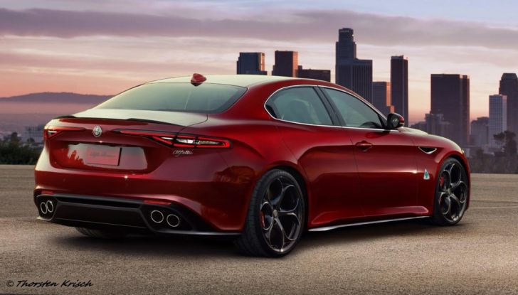 Alfa Romeo Alfetta 2018 verso il ritorno: il rendering di Thorsten Krisch - Foto 2 di 7