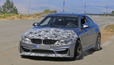 Nuova BMW M4 Coupé 2017 Facelift, le prime foto spia