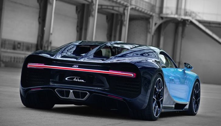 Bugatti Chiron Hybrid, potrebbe arrivare con 2000CV - Foto 3 di 9