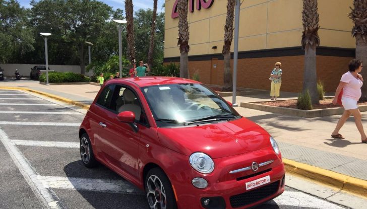 Fiat 500, prova su strada.