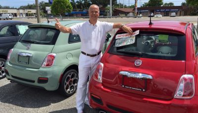 Fiat 500 provata su strada negli USA