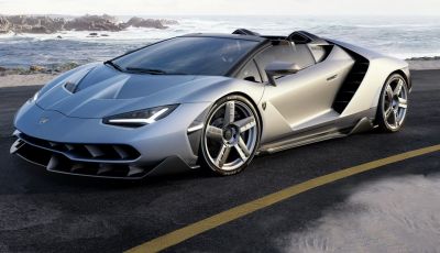 Lamborghini Centenario Roadster: una V12 da 770 CV