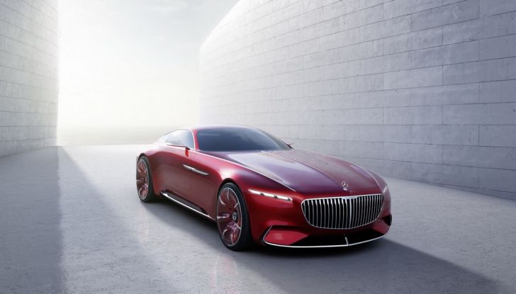 Vision Mercedes-Maybach 6: una concept elettrica da 750 CV - Foto 4 di 21