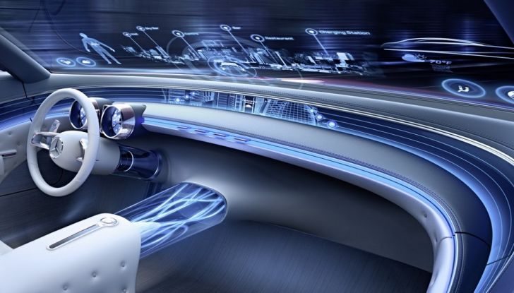 Vision Mercedes-Maybach 6: una concept elettrica da 750 CV - Foto 13 di 21