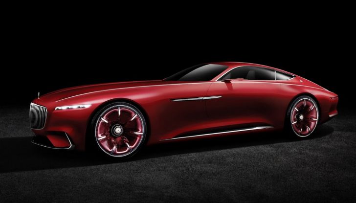 Vision Mercedes-Maybach 6: una concept elettrica da 750 CV - Foto 1 di 21