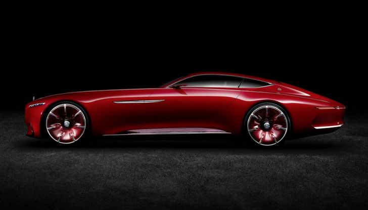 Vision Mercedes-Maybach 6: una concept elettrica da 750 CV - Foto 18 di 21