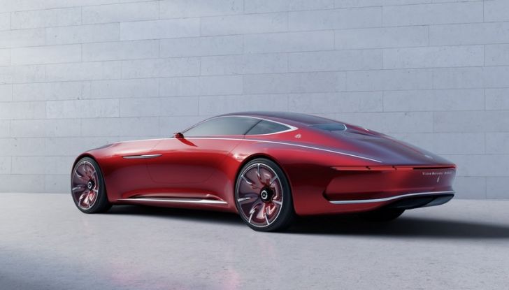 Vision Mercedes-Maybach 6: una concept elettrica da 750 CV - Foto 5 di 21