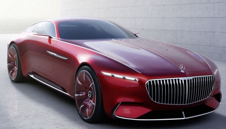 Vision Mercedes-Maybach 6: una concept elettrica da 750 CV - Foto 20 di 21