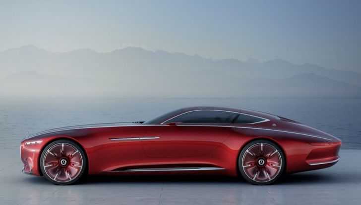 Vision Mercedes-Maybach 6: una concept elettrica da 750 CV - Foto 6 di 21