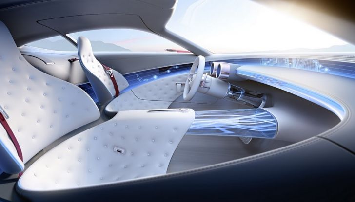 Vision Mercedes-Maybach 6: una concept elettrica da 750 CV - Foto 11 di 21