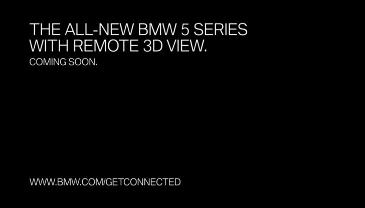 Antifurto per auto: arriva la BMW Serie 5 2017 al Salone di Parigi - Foto 7 di 7