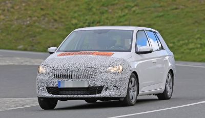 Skoda Fabia Combi 2017: le prime foto spia