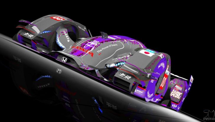 La Honda LHX Concept 2030: la LMP1 a Fuel Cell con pneumatici in grafene - Foto 4 di 20