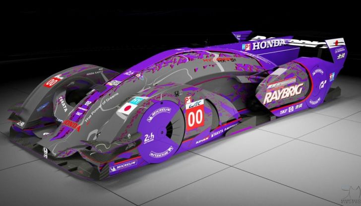 La Honda LHX Concept 2030: la LMP1 a Fuel Cell con pneumatici in grafene - Foto 11 di 20