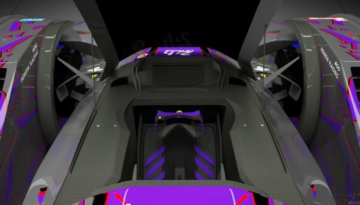 La Honda LHX Concept 2030: la LMP1 a Fuel Cell con pneumatici in grafene - Foto 7 di 20