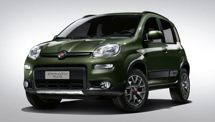 Nuova Fiat panda 4x4.