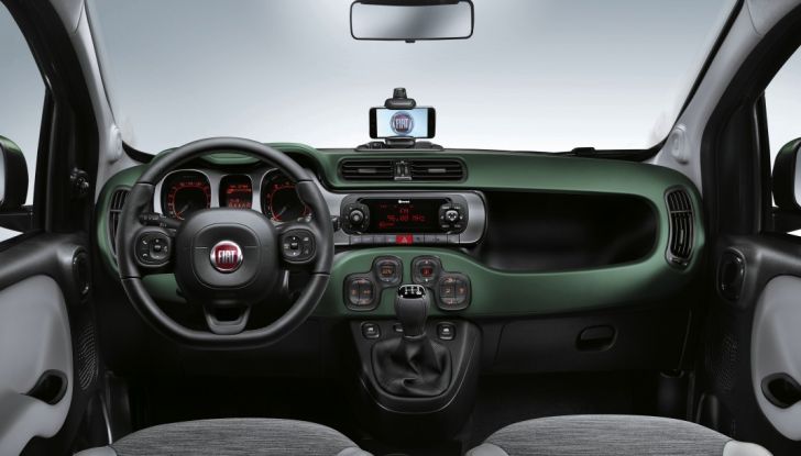 Fiat Panda 4x4 interno.