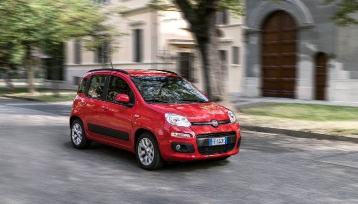 Fiat Panda 2017 frontale laterale.