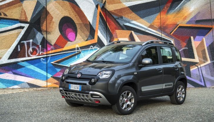 Fiat Panda 2017 3/4 frontale laterale.