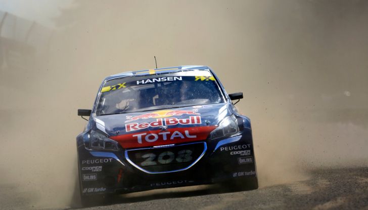 Le Peugeot 208 WRX pronte per la gara di casa - Foto 3 di 4