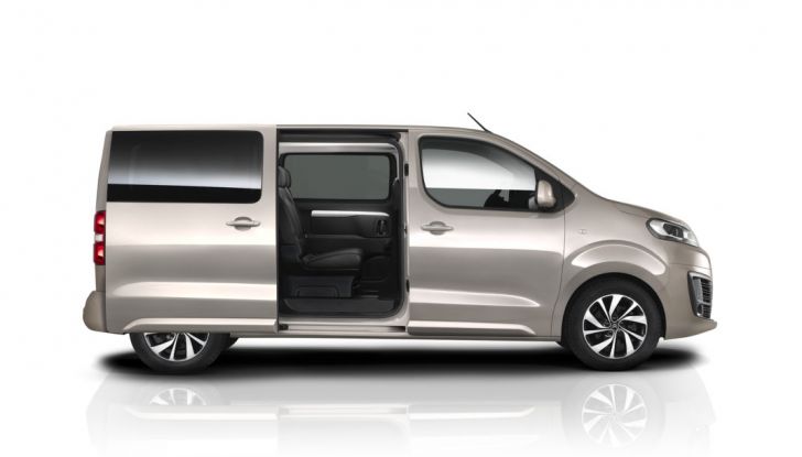 Citroen Spacetourer 2016 apertura portellone laterale