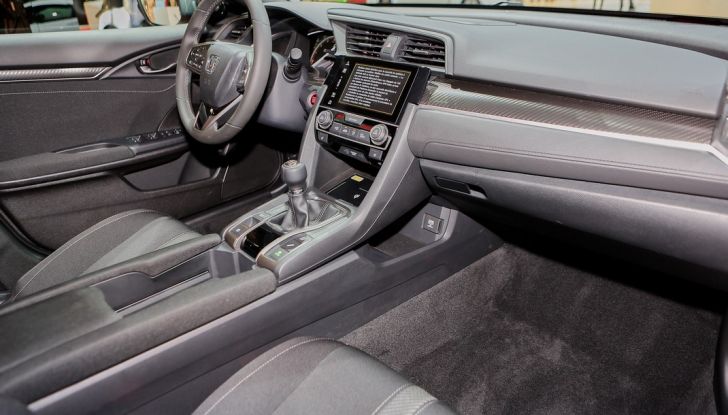Nuova Honda Civic, interno.