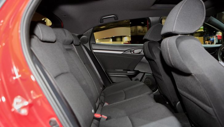 Nuova Honda Civic, interno.