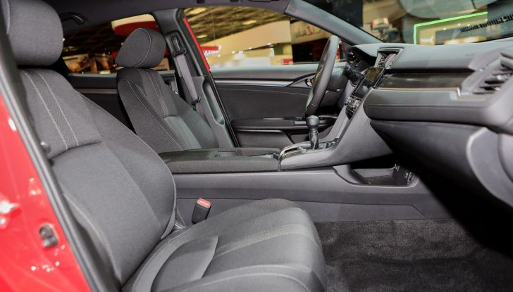 Nuova Honda Civic, interno.