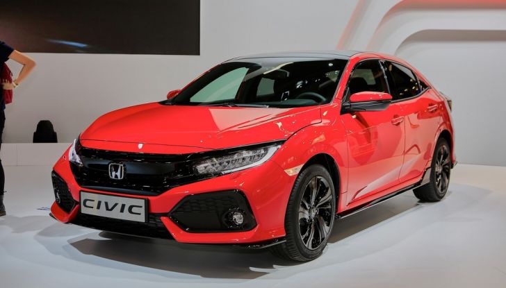 Honda Civic 2017: caratteristiche e scheda tecnica