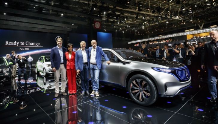Mercedes Generation EQ al Salone di Parigi 2016 - Foto 17 di 24