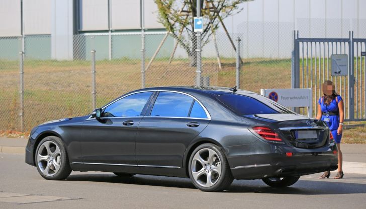 Mercedes Classe S Facelift 2017 nuove foto sia - Foto 10 di 16