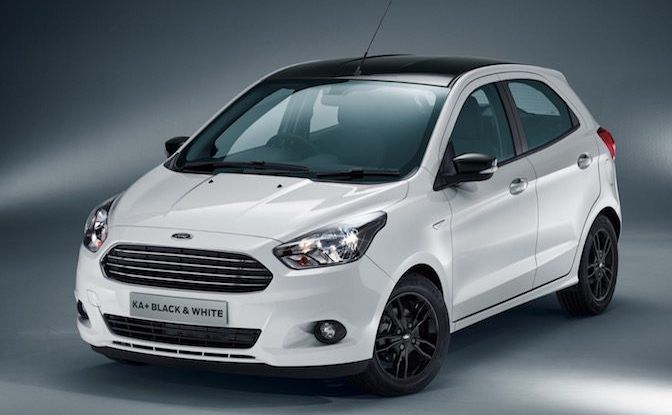 Nuova Ford KA+, listino prezzi prezzi da 9.750 euro, frontale laterale.
