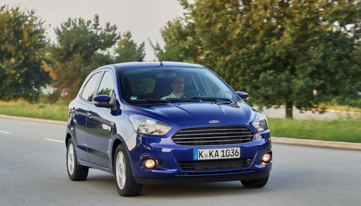 Nuova Ford Ka+ listino prezzi