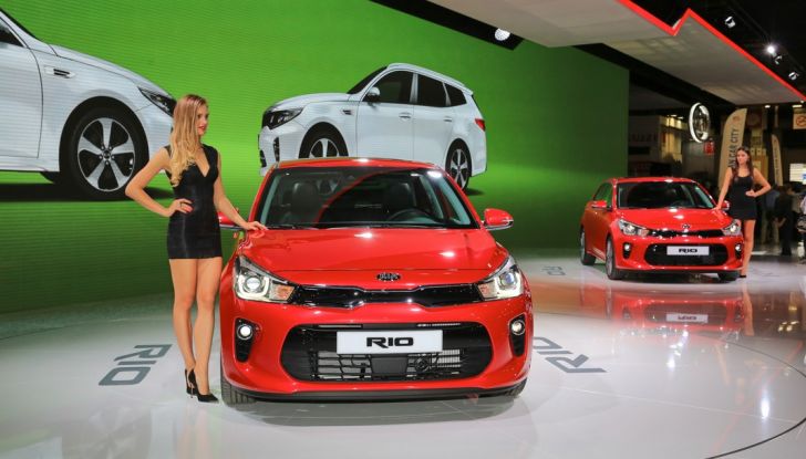 Auto Salone Parigi nuova Kia Rio