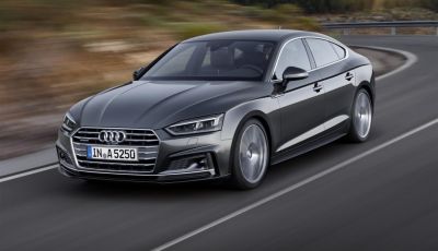 Nuova Audi A5 ed Audi S5 Sportback: dai 354CV di S5 al metano e GPL di g-tron