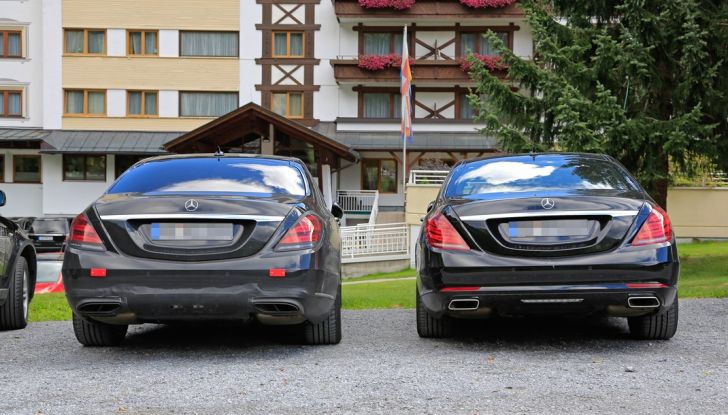 Mercedes Classe S Facelift 2017 nuove foto sia - Foto 15 di 16
