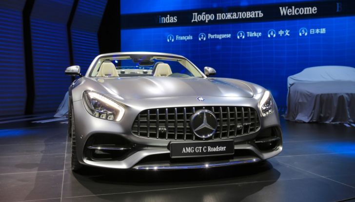 mercedes AMG GT C Roadster