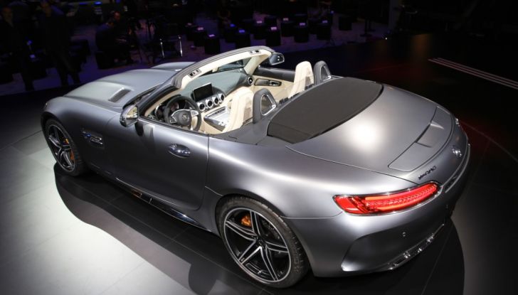 auto novità mercedes amg GT C Roadster Salone di Parig
