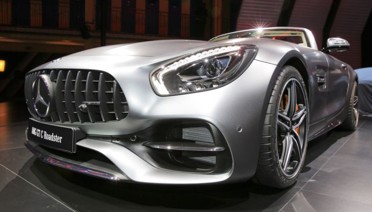 auto novità mercedes amg GT dettaglio Salone di Parigi