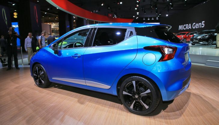 Nuova Nissan Micra 2017 svelata al Salone di Parigi 2016 - Foto 14 di 18