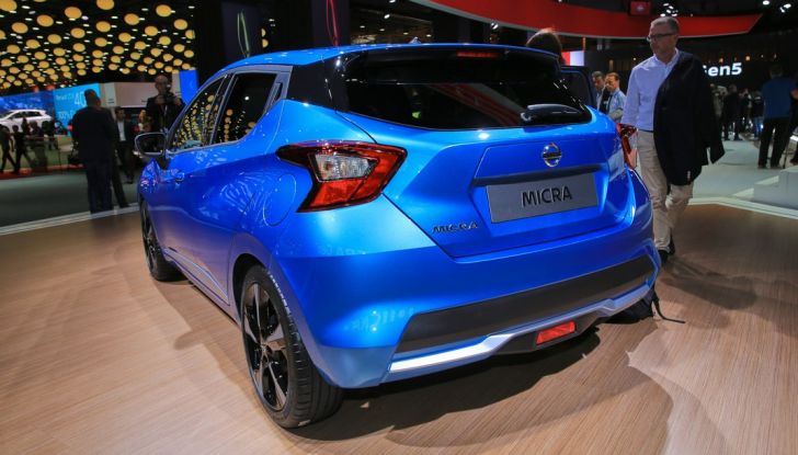 Nuova Nissan Micra 2017 svelata al Salone di Parigi 2016 - Foto 16 di 18