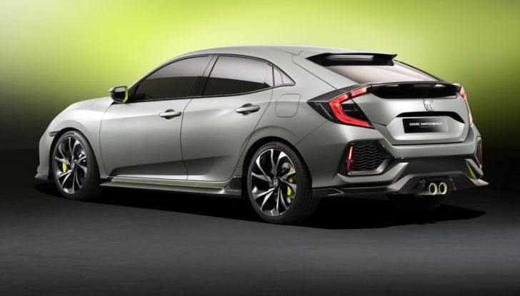 Nuova Honda Civic Berlina al Salone di Parigi 2016 - Foto 2 di 8