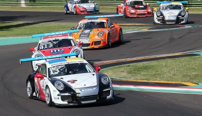 Carrera Cup Italia: doppio successo per Drudi nelle due gare sprint di Imola