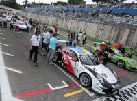 A Vallelunga Mattia Drudi si aggiudica la terza gara della Carrera Cup Italia