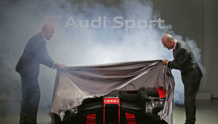 Alla Finale Audi Sport 2015 presentata la nuova R18 per il WEC