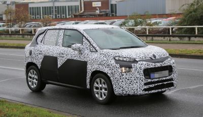 Citroen C3 Picasso, nuove foto spia dei test dinamici