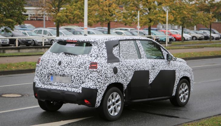 citroen c3 picasso nuove foto spia dei test dinamici 14